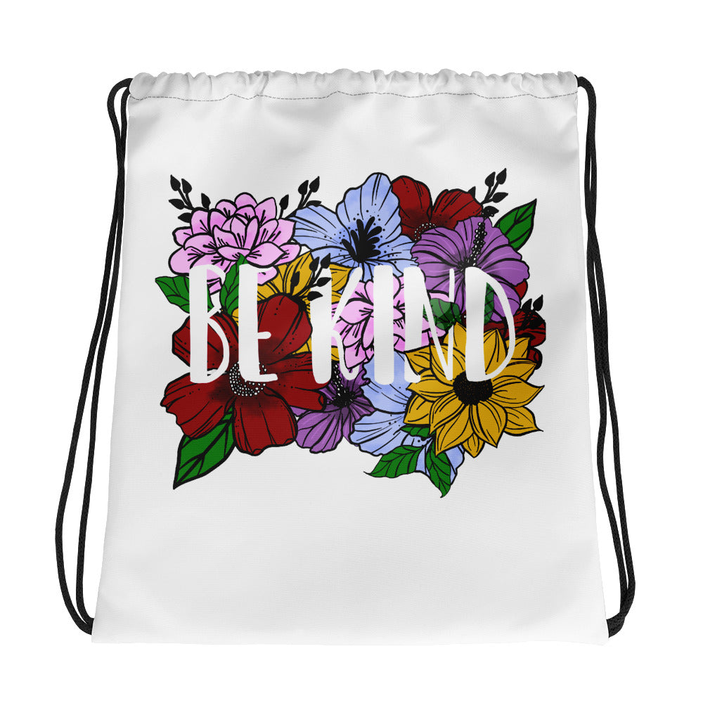 Be Kind Drawstring Bag