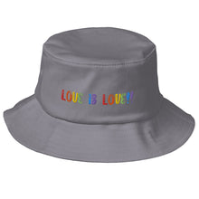 Load image into Gallery viewer, Love is Love Bucket Hat
