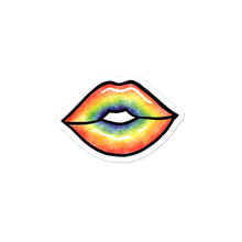 Load image into Gallery viewer, Rainbow Lips Sticker
