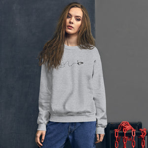 Paper Airplane Sweatshirt