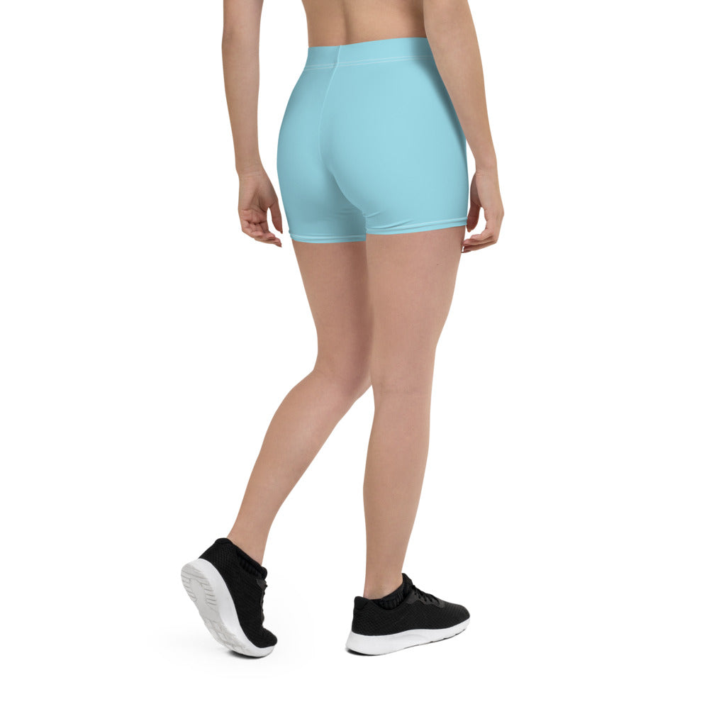Light Blue Bike Shorts