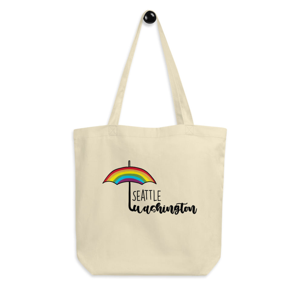 Pride Umbrella Seattle Eco Tote Bag