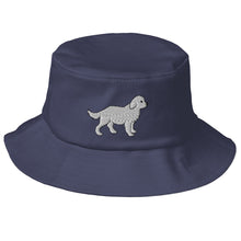 Load image into Gallery viewer, White Dog Bucket Hat
