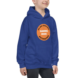 Gaming Mode Activated Kids Hoodie