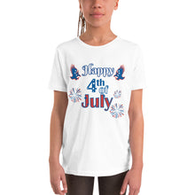 Load image into Gallery viewer, 4th of July Youth Short Sleeve T-Shirt
