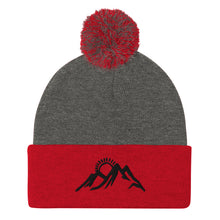 Load image into Gallery viewer, Mountain Scene Winter Hat
