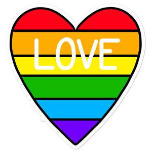 Pride Heart Sticker