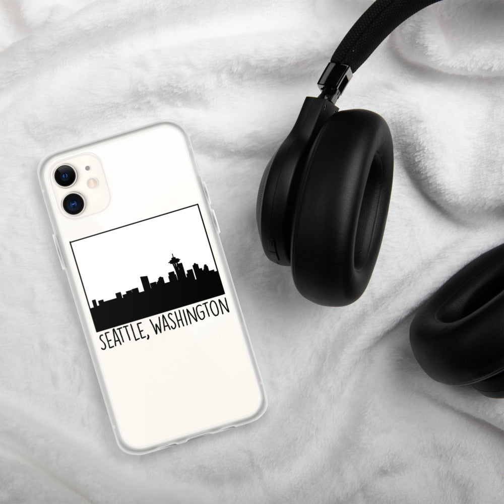 Seattle Skyline iPhone Case