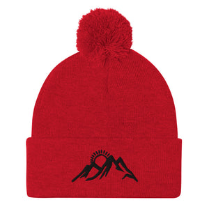 Mountain Scene Winter Hat