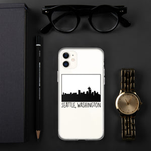 Seattle Skyline iPhone Case