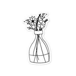 Flower Vase Sticker