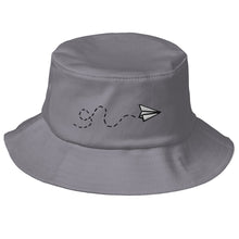 Load image into Gallery viewer, Paper Airplane Bucket Hat
