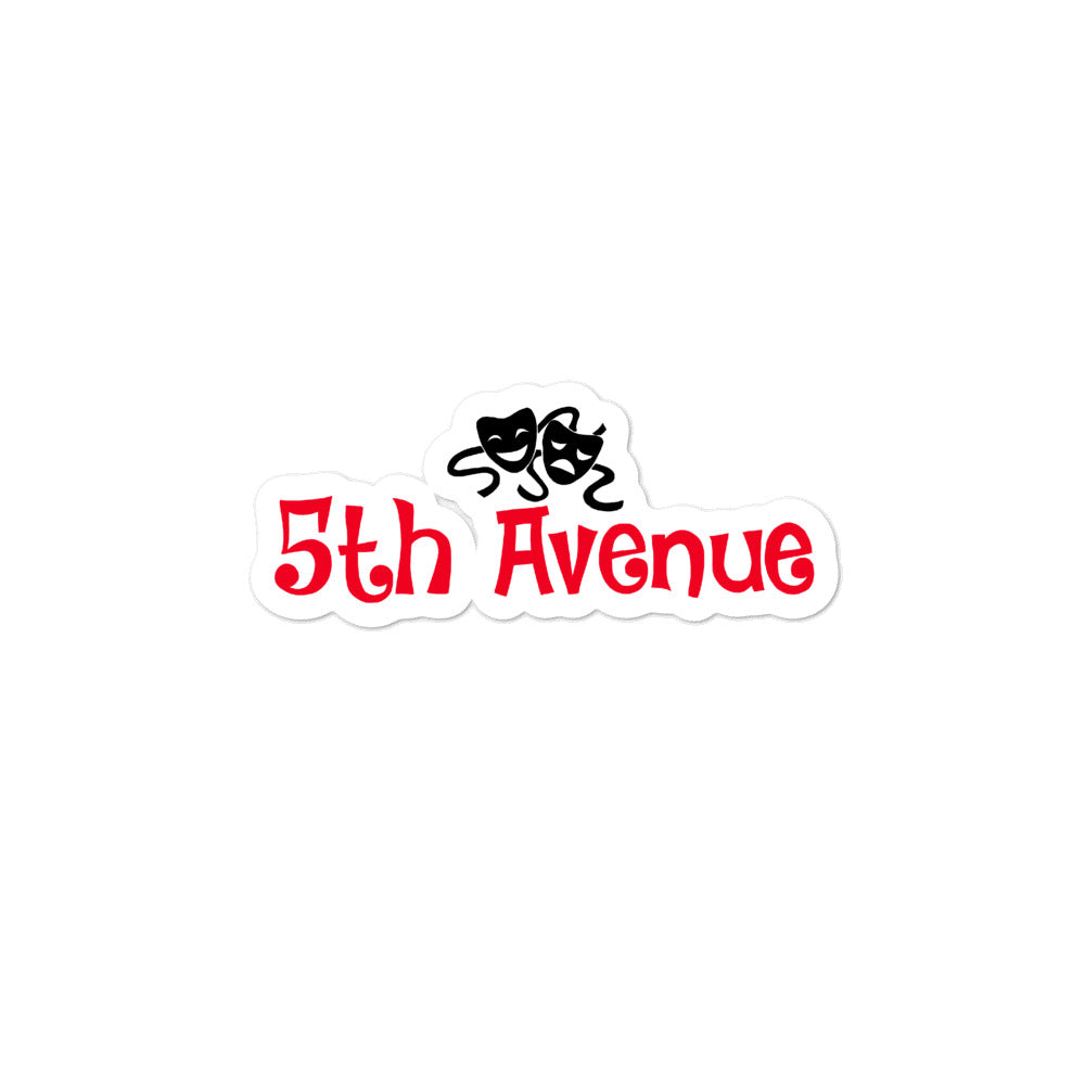 5th Avenue Sticker