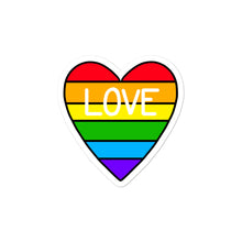 Load image into Gallery viewer, Pride Heart Sticker
