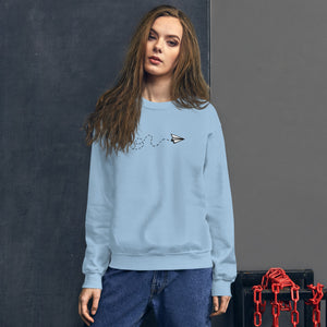 Paper Airplane Sweatshirt