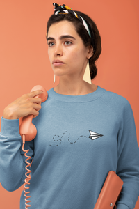 Paper Airplane Sweatshirt