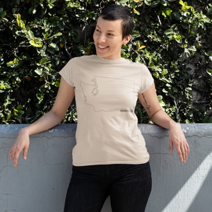 Washington Outline Tee